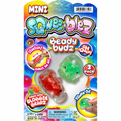 Mini Sqwee-Blez Beady Budz Perspective: front