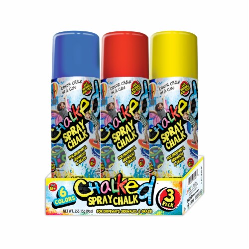 Ja-Ru Chalk Spray, 3 pk - Kroger