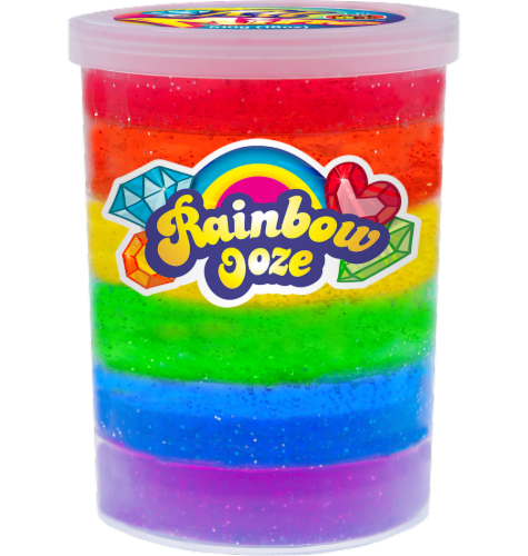 JA RU Rainbow Ooze Glitter Putty Toy 1 ct Jay C Food Stores