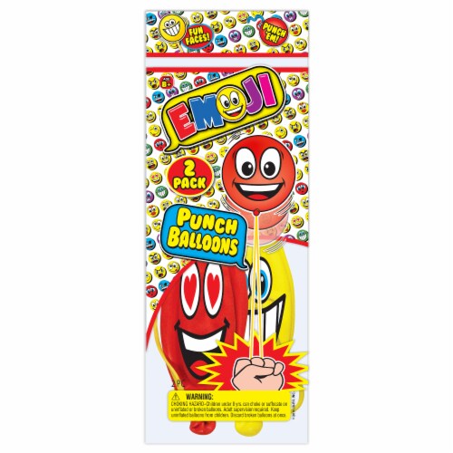 JA-RU Emoji Punch Balloon Perspective: front