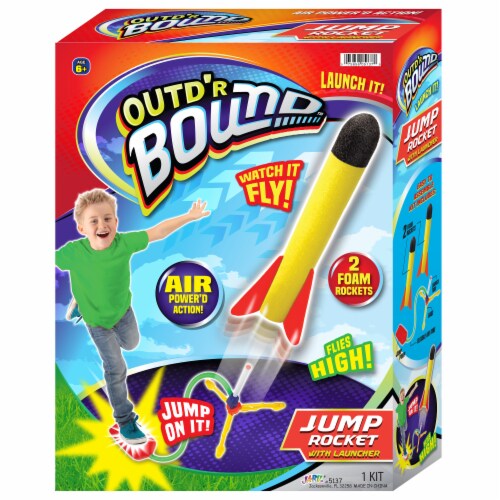 Ja-Ru® Outd'r Bound Jump Rocket with Launcher Perspective: front