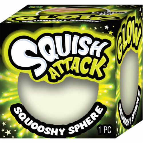 JA-RU Squish Attack Squooshy Glow Sphere Perspective: front
