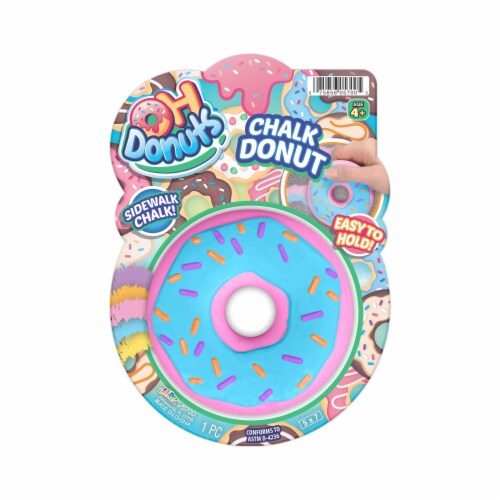 JA-RU® Oh Donuts Chalk Donut Perspective: front