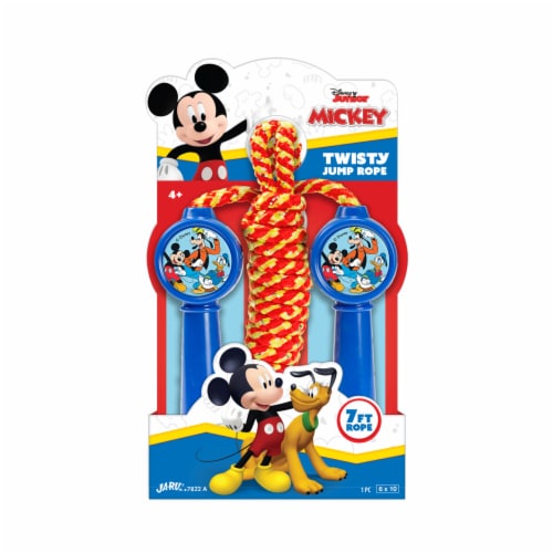 JA-RU Disney Junior Mickey Twisty Jump Rope Perspective: front