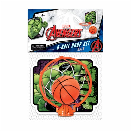 Ja Ru Marvel Avengers Basketball Hoop Set Perspective: front