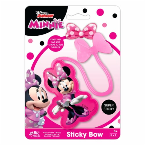 Ja-Ru Disney Minnie Mouse Sticky Bow & Hand Perspective: front