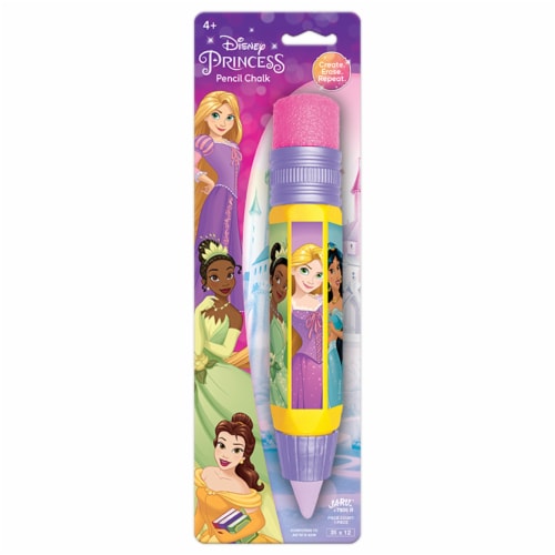 Disney Princess Pencil Chalk Perspective: front
