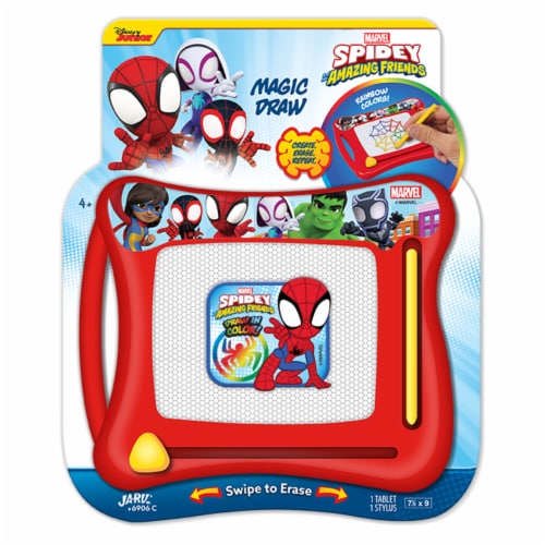 Ja Ru Disney Junior Marvel Spidey Magic Draw Tablet Perspective: front