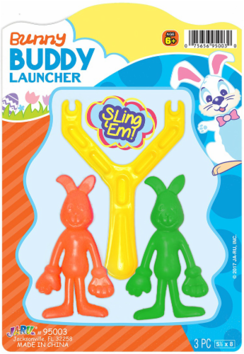 Ja-Ru Bunny Buddy Launcher Perspective: front