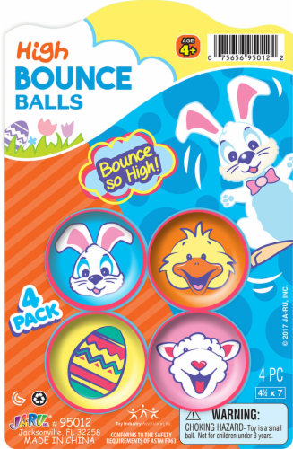 Ja-Ru High Bounce Easter Balls Perspective: front