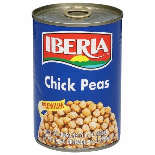 Iberia Premium Chick Peas 15 oz Perspective: front