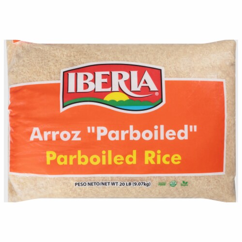 Iberia Parboiled Rice 20 lb Perspective: front