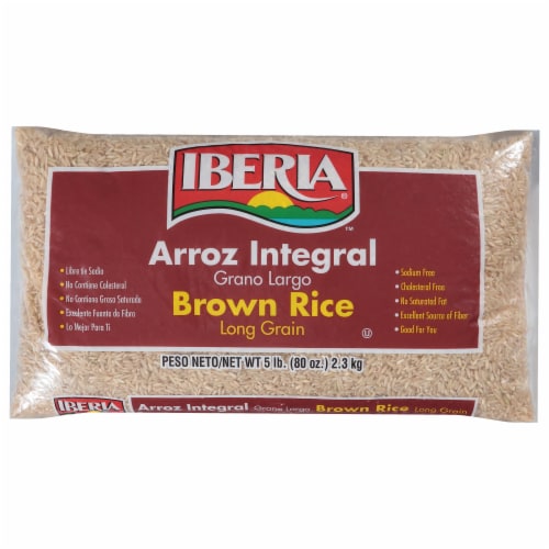 Iberia® Long Grain Brown Rice Perspective: front