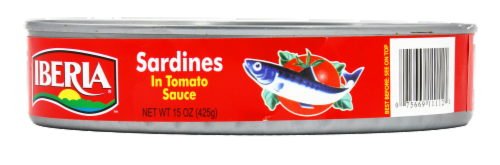 Iberia Sardines in Tomato Sauce Perspective: front