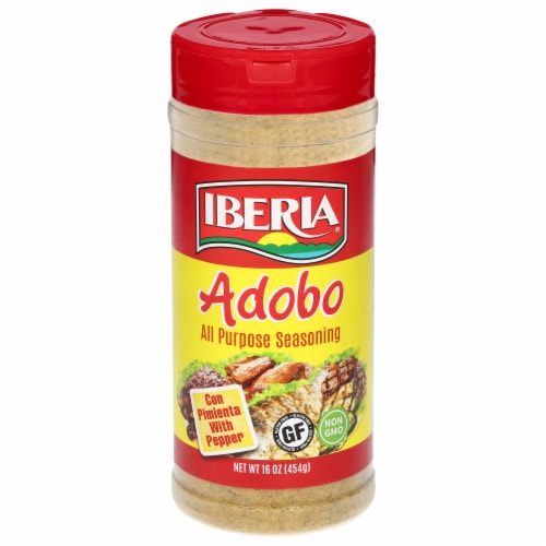 Iberia All Purpose Adobo Seasoning 16 oz Perspective: front