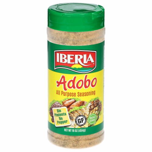 Iberia Adobo All Purpose Seasoning 16 oz Perspective: front