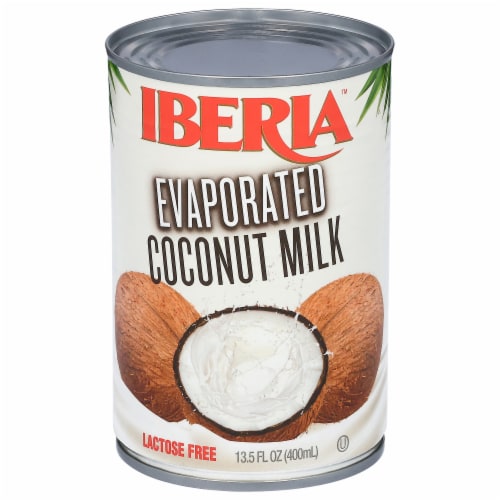 Iberia Lactose Free Evaporated Coconut Milk 13.5 fl oz Perspective: front