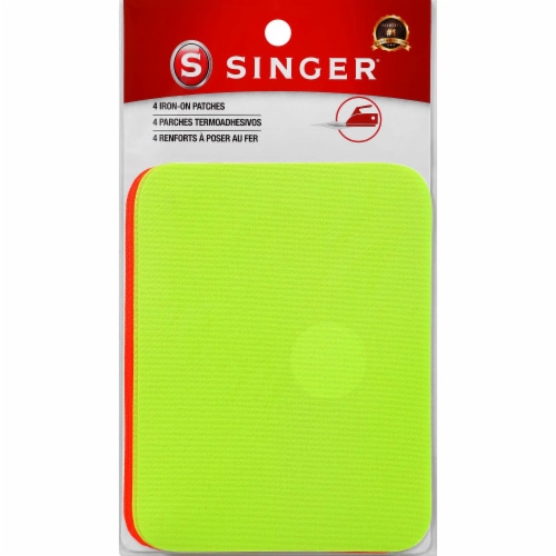 SINGER® Twill Neon Iron-On Patches, 4 ct - Fry's Food Stores