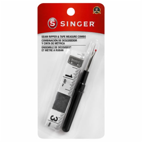 SINGER® Seam Ripper & Tape Measure Combo Perspective: front