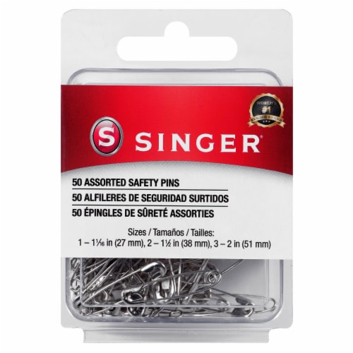 Singer Assorted Safety Pins (Pack of 8), 8 packs - Kroger