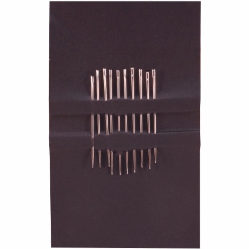 SINGER® Self-Threading Hand Needles - Silver Perspective: front