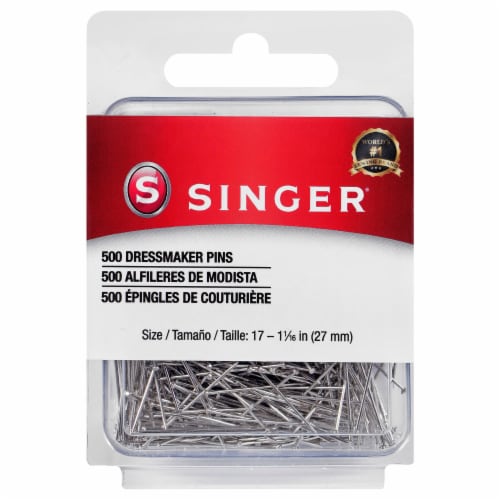 Singer Dressmaker Size 17 Pins Perspective: front