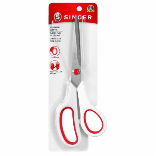 Singer® Bent Fabric Scissors Perspective: front