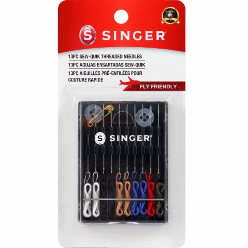 SINGER® Sew-Quik Threaded Needles Perspective: front