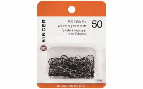 Singer Bulb Safety Pins -Size 7/8 50/Pkg Perspective: front