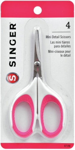 Singer® Comfort Grip Craft Mini Detail Scissors Perspective: front