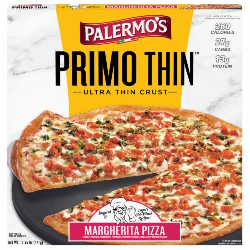 Palermo's® Primo Thin™ Margherita Ultra-Thin Crust Pizza Perspective: front