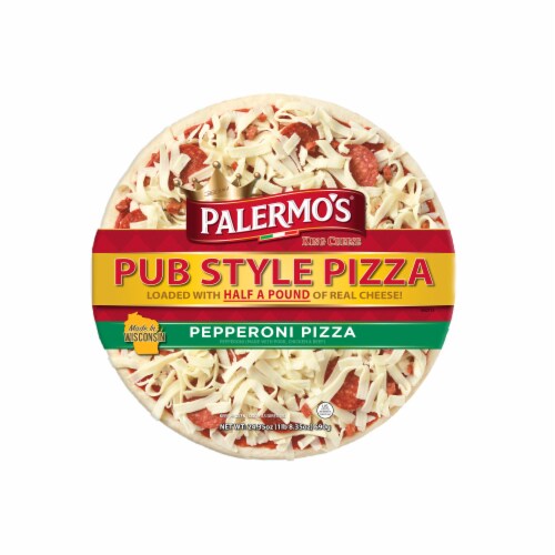 Palermo's® King Cheese Pub Style Pepperoni Pizza Perspective: front