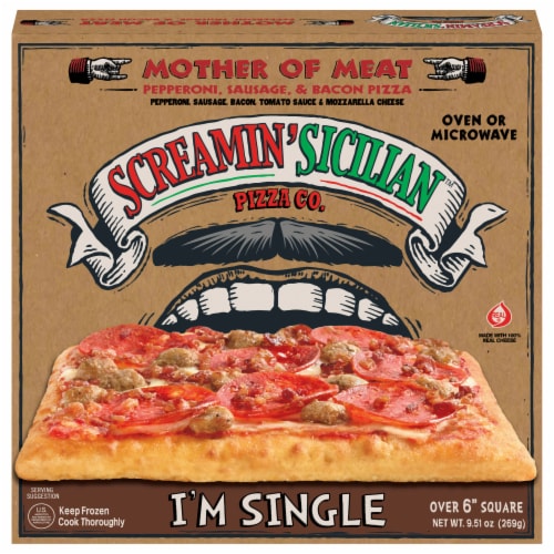 Screamin' Sicilian I'm Single Holy Pepperoni Pizza - Shop Pizza at