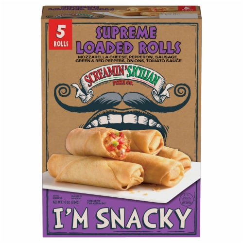 Screamin' Sicilian™ Pizza Co. Supreme Loaded Rolls Perspective: front