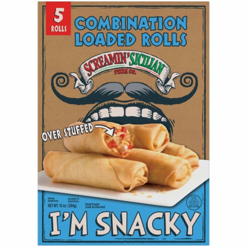 Screamin' Sicilian™ Pizza Co. Combination Loaded Rolls Perspective: front