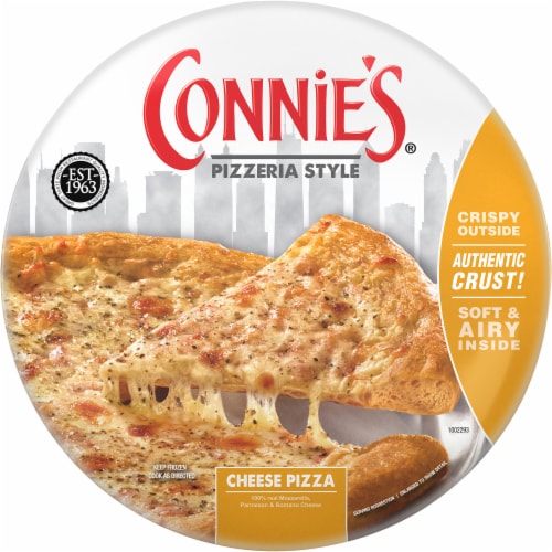 Connie's® Pizzeria Style Cheese Frozen Pizza Perspective: front