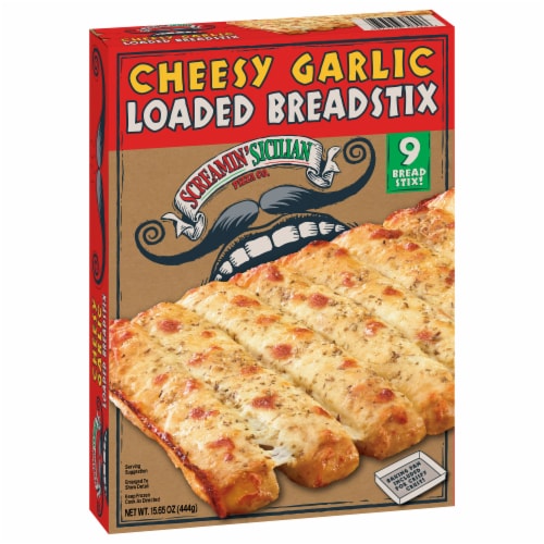 Screamin' Sicilian™ Cheesy Garlic Breadstix Perspective: front