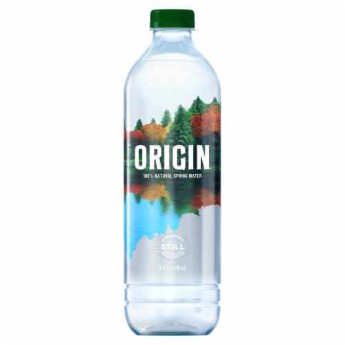 Origin™ 100% Natural Spring Bottled Water Perspective: front