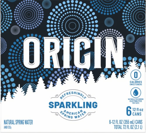 Origin Sparkling Water Pack Perspective: front