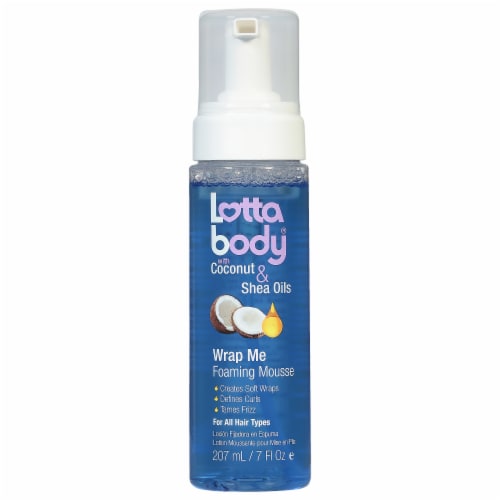 Lottabody Coconut & Shea Oil Wrap Me Foaming Mousse Perspective: front