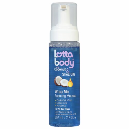 Lottabody® Coconut & Shea Oil Wrap Me Foaming Mousse Perspective: front