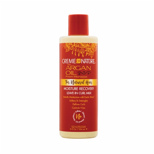 Cream Of Nature Argan Leave In Curl Milk Perspective: front