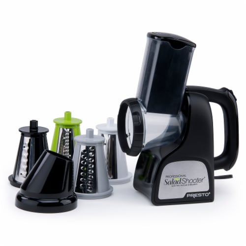 Presto Professional SaladShooter Slicer/Shredder Perspective: front