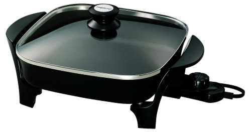 Presto Covered Electric Skillet - Black, 11 in - Fry's Food Stores