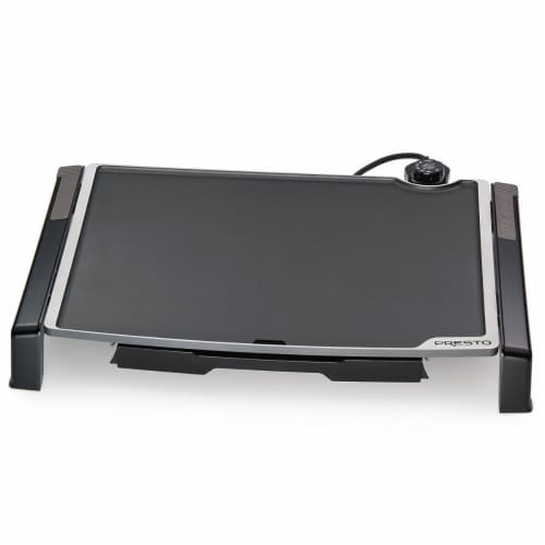 Presto Tilt-n-Fold 15-3/16 in. L x 19 in. W Aluminum Nonstick Surface Griddle - Total Qty: 1 Perspective: front