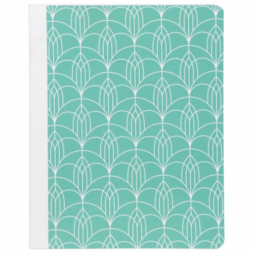 Top Flight Composition Book - Green Perspective: front