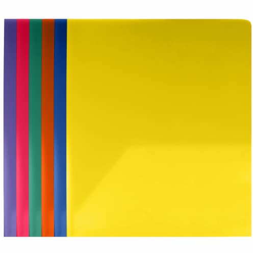 Top Flight Plastic Pocket Folder Perspective: front