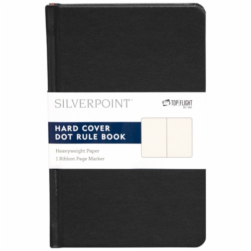 Top Flight Silverpoint® Bound Dot Grid Mini Journal Perspective: front