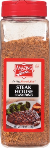 Amazing Taste Steak House Seasoning Perspective: front
