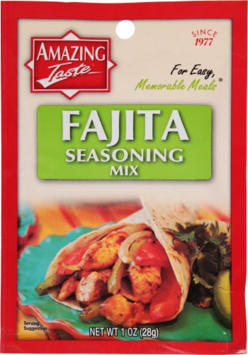 Amazing Taste Fajita Seasoning Mix Perspective: front